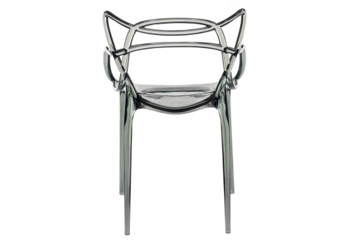 Стул Masters прозрачный серый