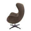 Кресло EGG STYLE CHAIR латте, искусственная замша FR 0647