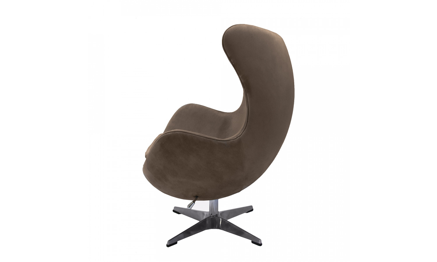 Кресло EGG STYLE CHAIR латте, искусственная замша FR 0647