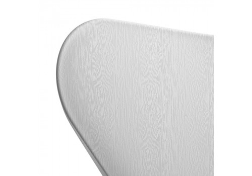 Стул Seven Style белый с хромированными ножками