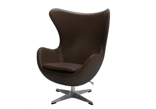 Кресло EGG STYLE CHAIR натуральная кожа