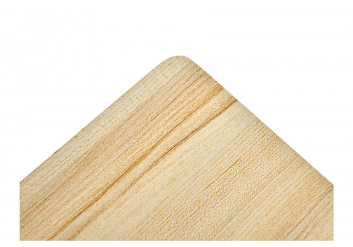 Стол многофункциональный на колесах, 60x40 см, «РОЛЛ», 2 ножки, регул.высота, мдф, металл, св. дерево, белый