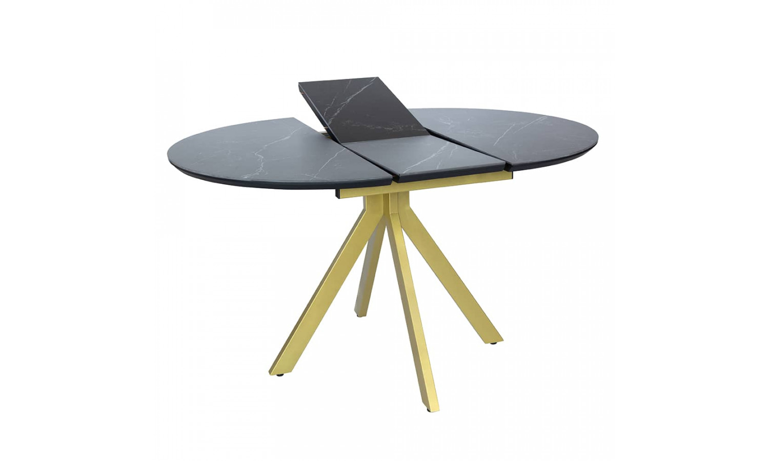 Круглый стол Rudolf 100-130х100х75см