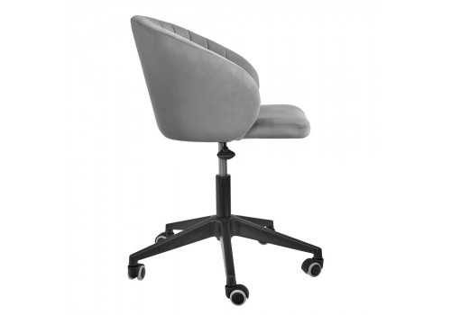 Стул Paola вращающийся на колесиках темно-серый