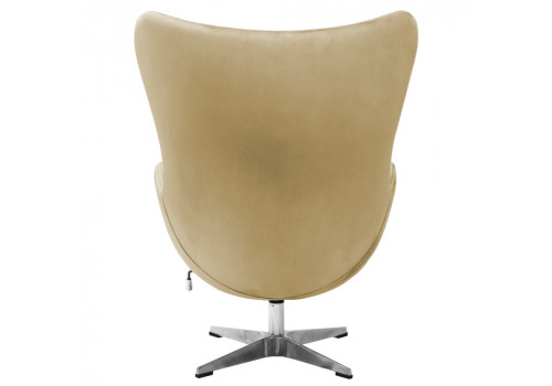 Кресло EGG STYLE CHAIR карамельный, искусственная замша