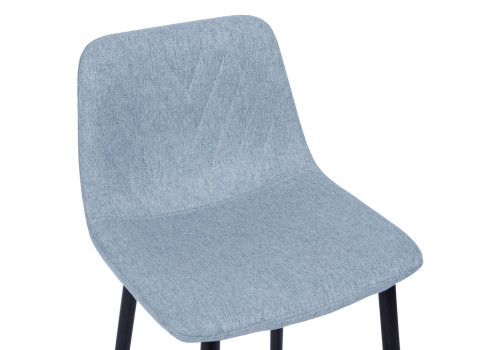 Стул полубарный Vicky серый