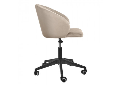 Стул Paola вращающийся на колесиках латте