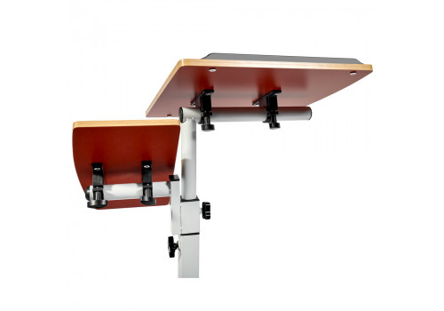 Стол многофункциональный Palma 60x40x62-96см, светлое дерево, белый