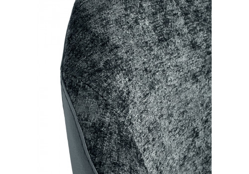 Стул Bruno серый шенилл с экокожей с поворотным механизмом