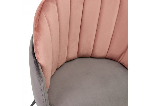 Стул Peki серый, пудровый