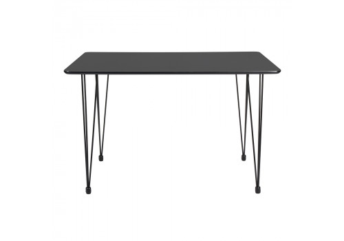 Стол Solution 120x80х75,5см, чёрный