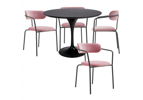 Стул Ant пудровый