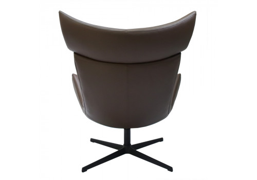 Кресло TORO коричневый, экокожа