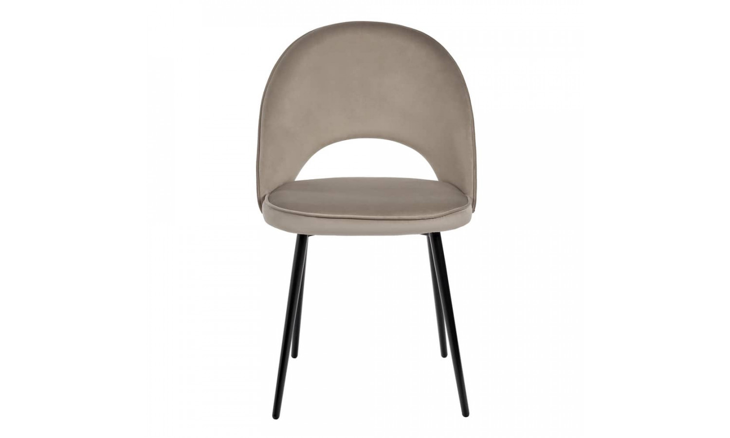 Стул Leo латте с жаккардом