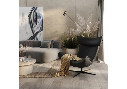 Кресло TORO коричневый, экокожа