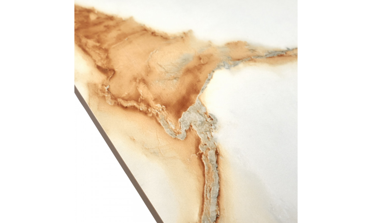 Стол Festa 140x85x77см, керамогранит Calacatte gold мрамор