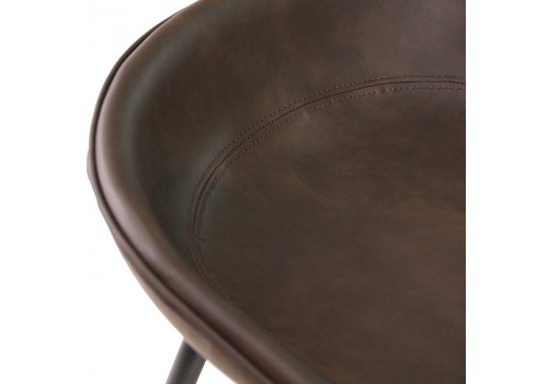 Стул полубарный Loft коричневый