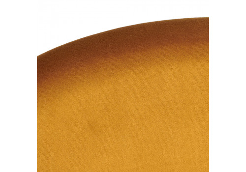 Стул Bruno горчичный с жаккардом