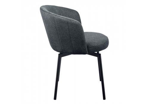 Стул Tess серый шенилл на поворотном механизме