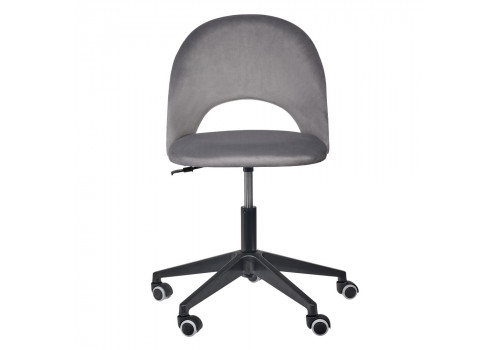 Стул Leo вращающийся на колесиках темно-серый