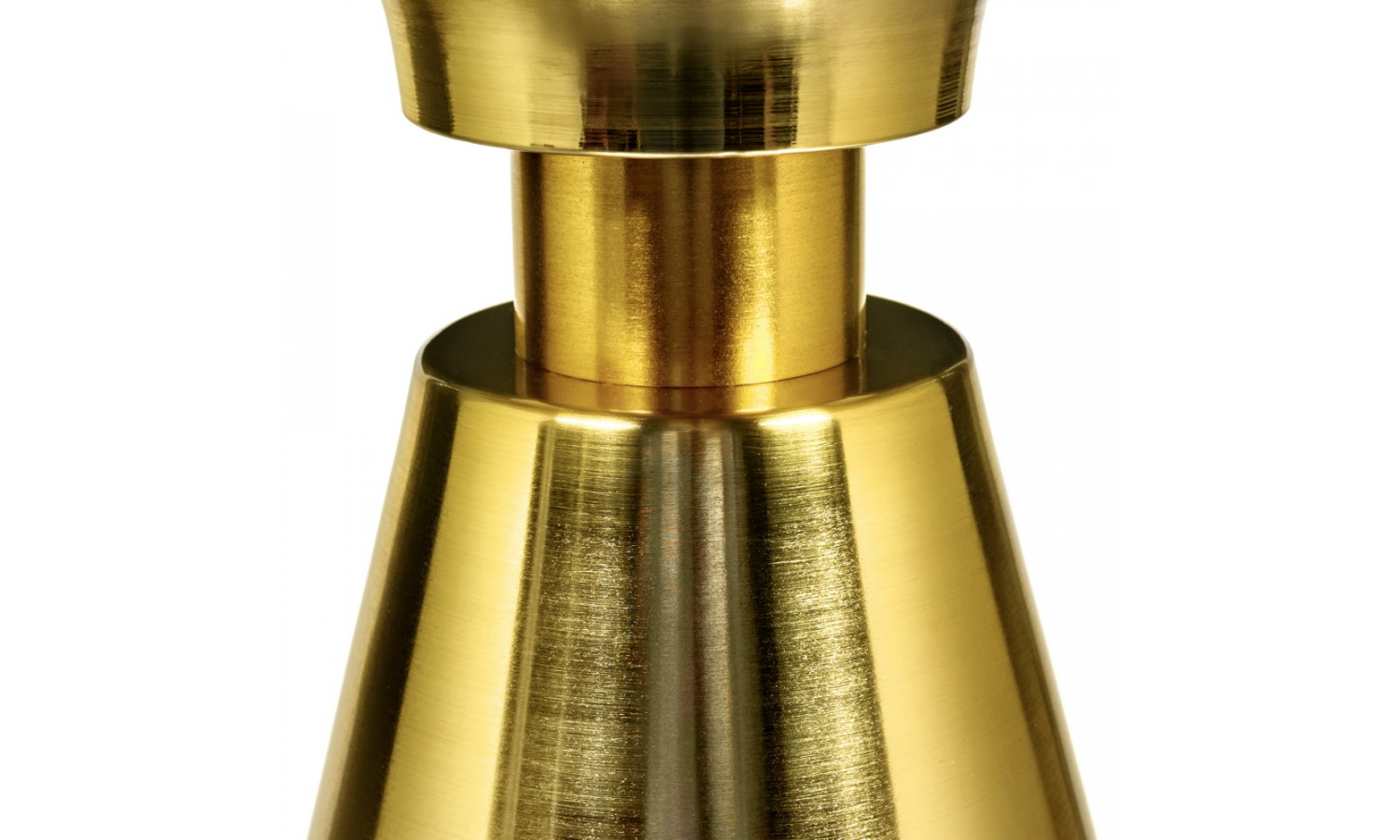 Кофейный столик Atlant диам.45см x 54см, золотой, металл, керамика