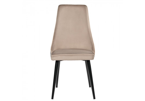 Стул Dave латте с жаккардом