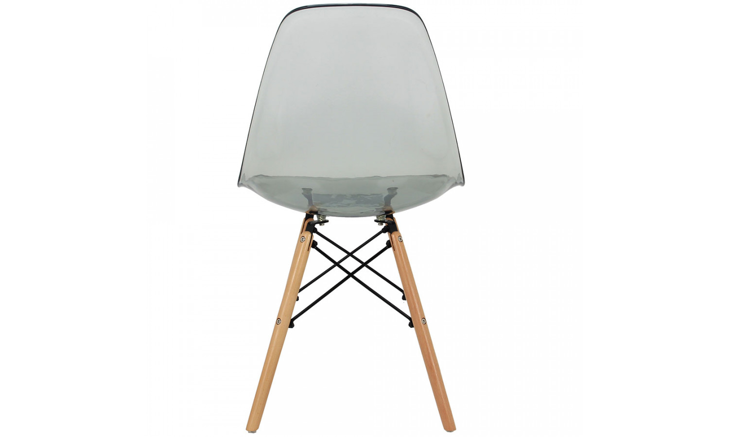 Стул Eames прозрачный серый