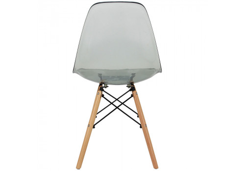 Стул Eames прозрачный серый