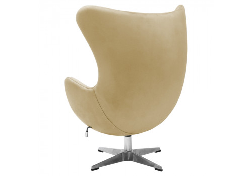 Кресло EGG STYLE CHAIR карамельный, искусственная замша