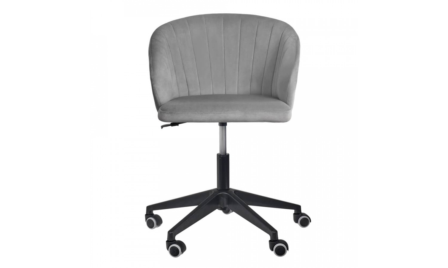 Стул Paola вращающийся на колесиках темно-серый