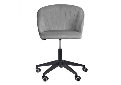 Стул Paola вращающийся на колесиках темно-серый