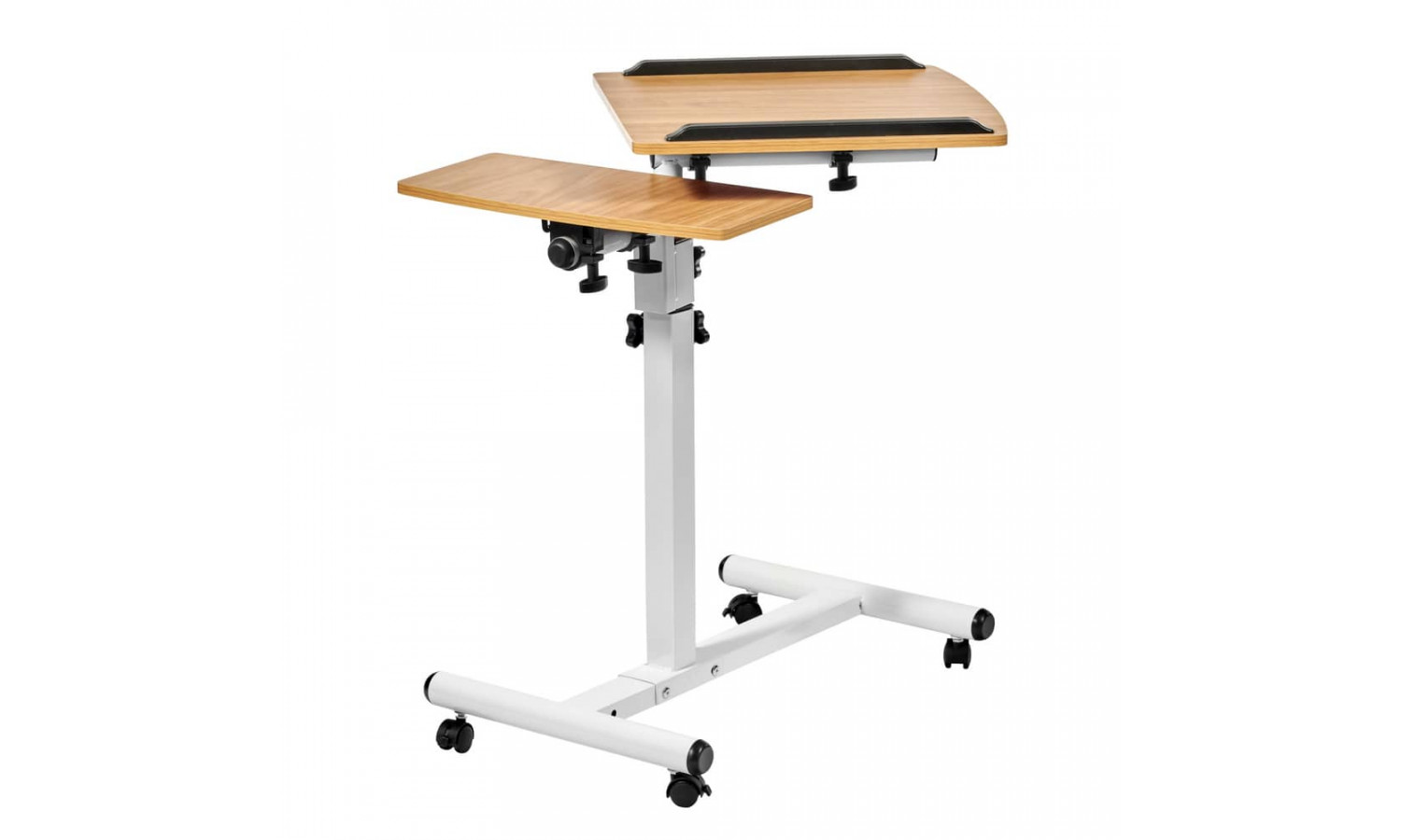 Стол многофункциональный Palma 60x40x62-96см, светлое дерево, белый