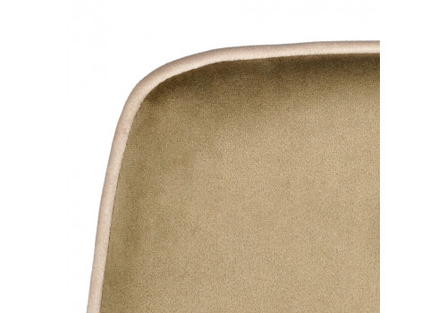 Стул Dave оливковый с жаккардом