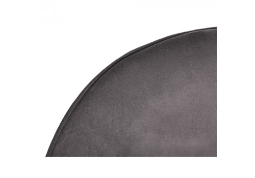 Стул Frida тёмно-серый велюр