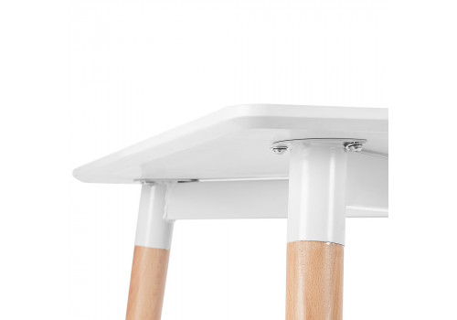 Стол Summer 80х80x75см, белый