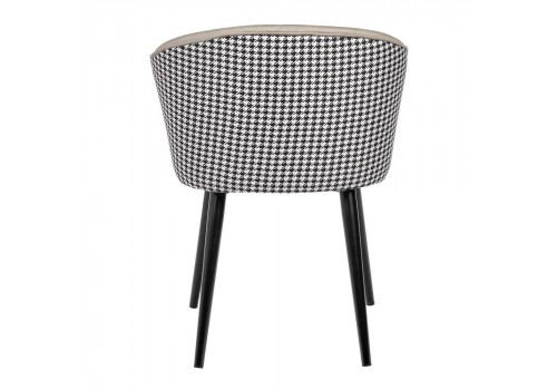 Стул Paola латте с жаккардом