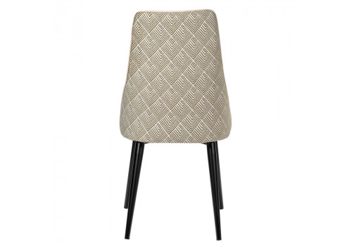 Стул Dave оливковый с жаккардом