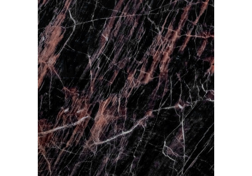 Стол Areal раскладной 140-180х80х75 чёрный мрамор с чёрными ножками