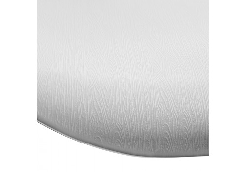 Стул Seven Style белый с хромированными ножками