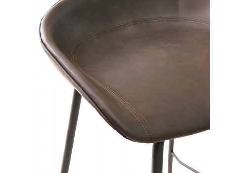 Стул полубарный Loft коричневый