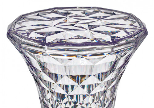 Стул-пуф Stone прозрачный