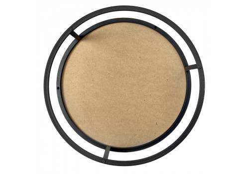 Набор кофейных столиков Tango орех и серый мрамор с чёрными ножками, 2шт