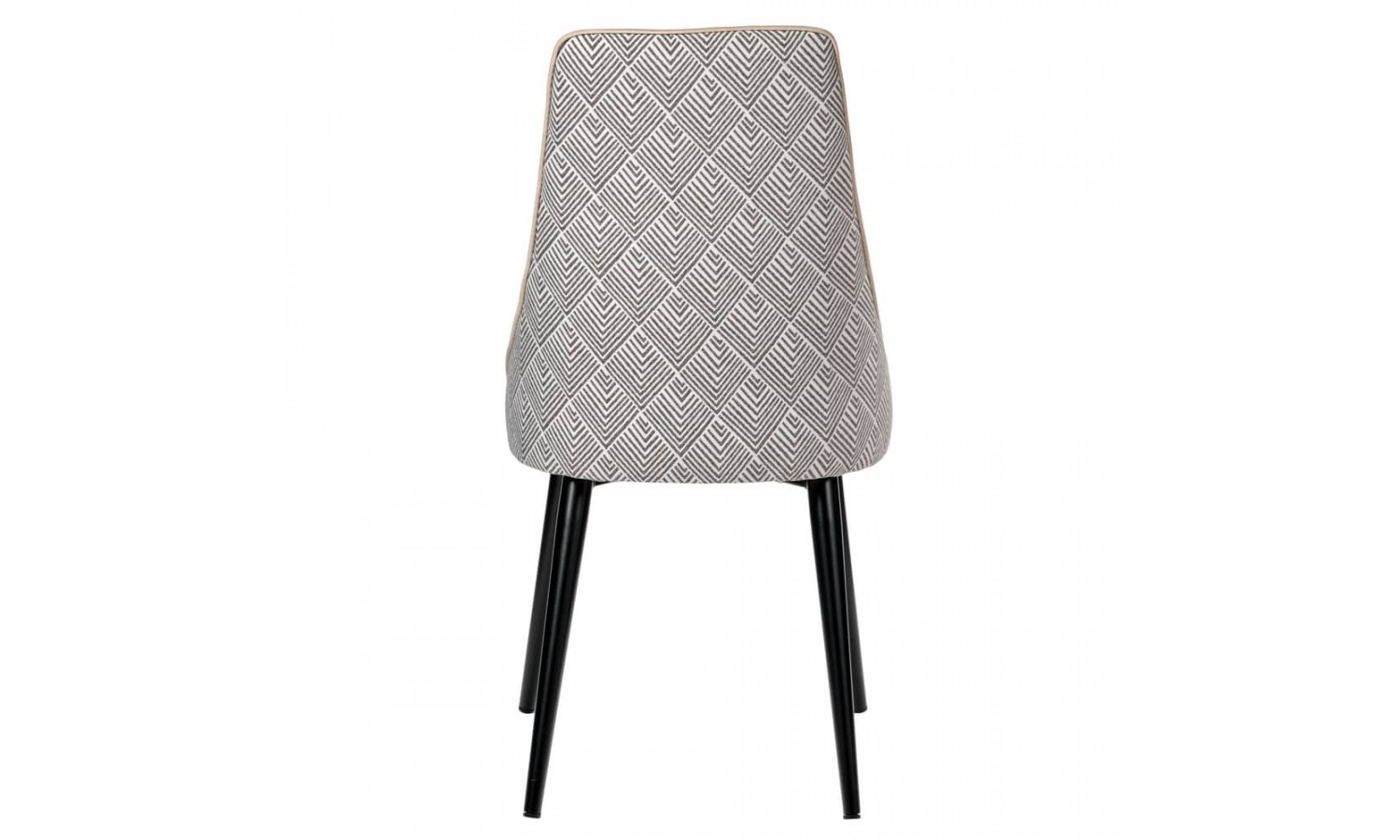 Стул Dave латте с жаккардом