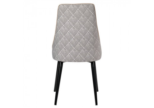 Стул Dave латте с жаккардом