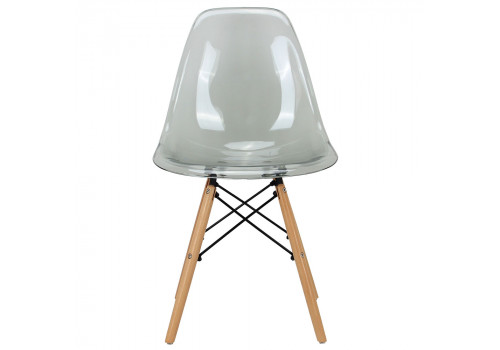 Стул Eames прозрачный серый