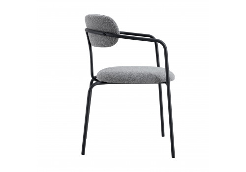 Стул Ant букле серый