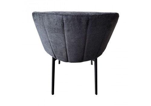 Стул Tess серый шенилл на поворотном механизме