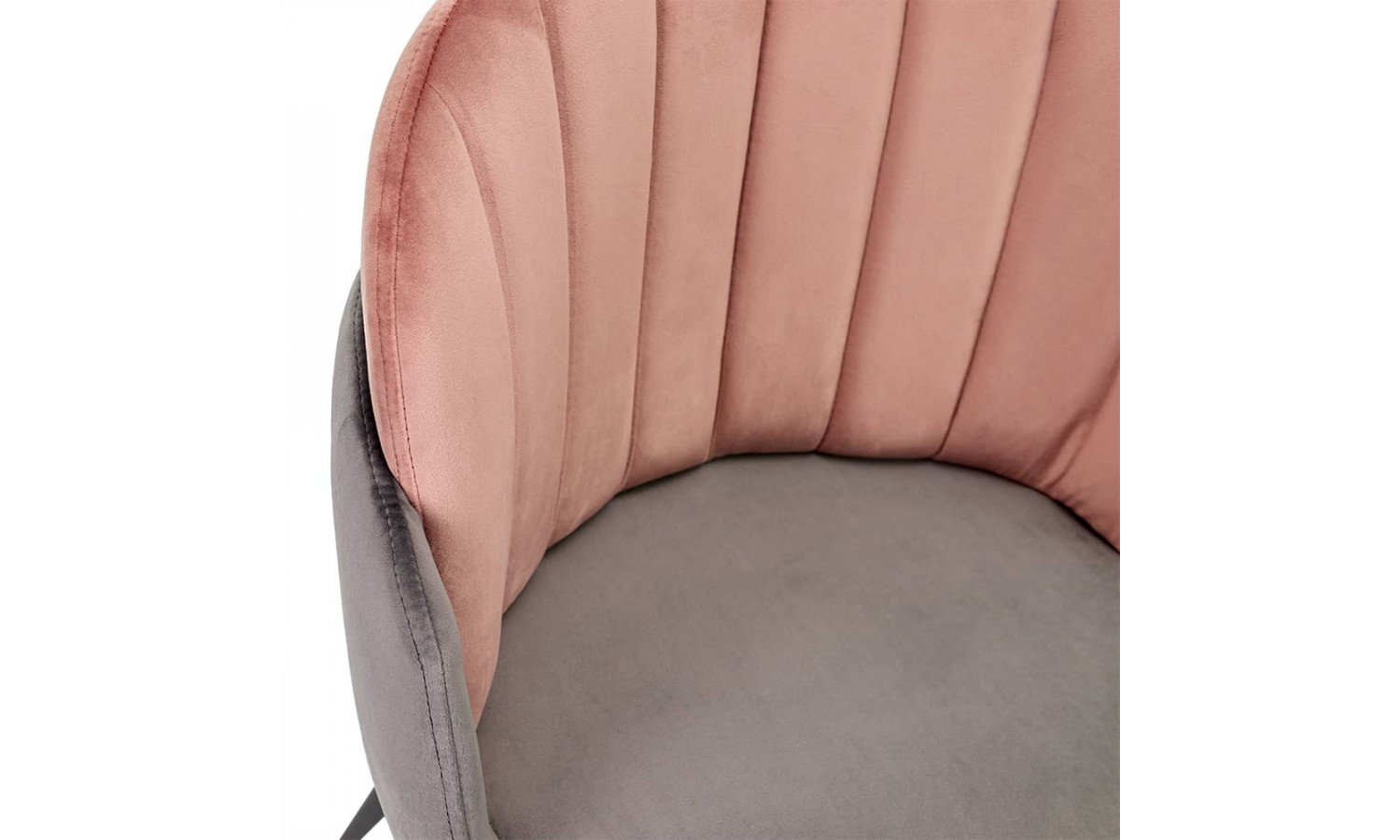 Стул Peki серый, пудровый