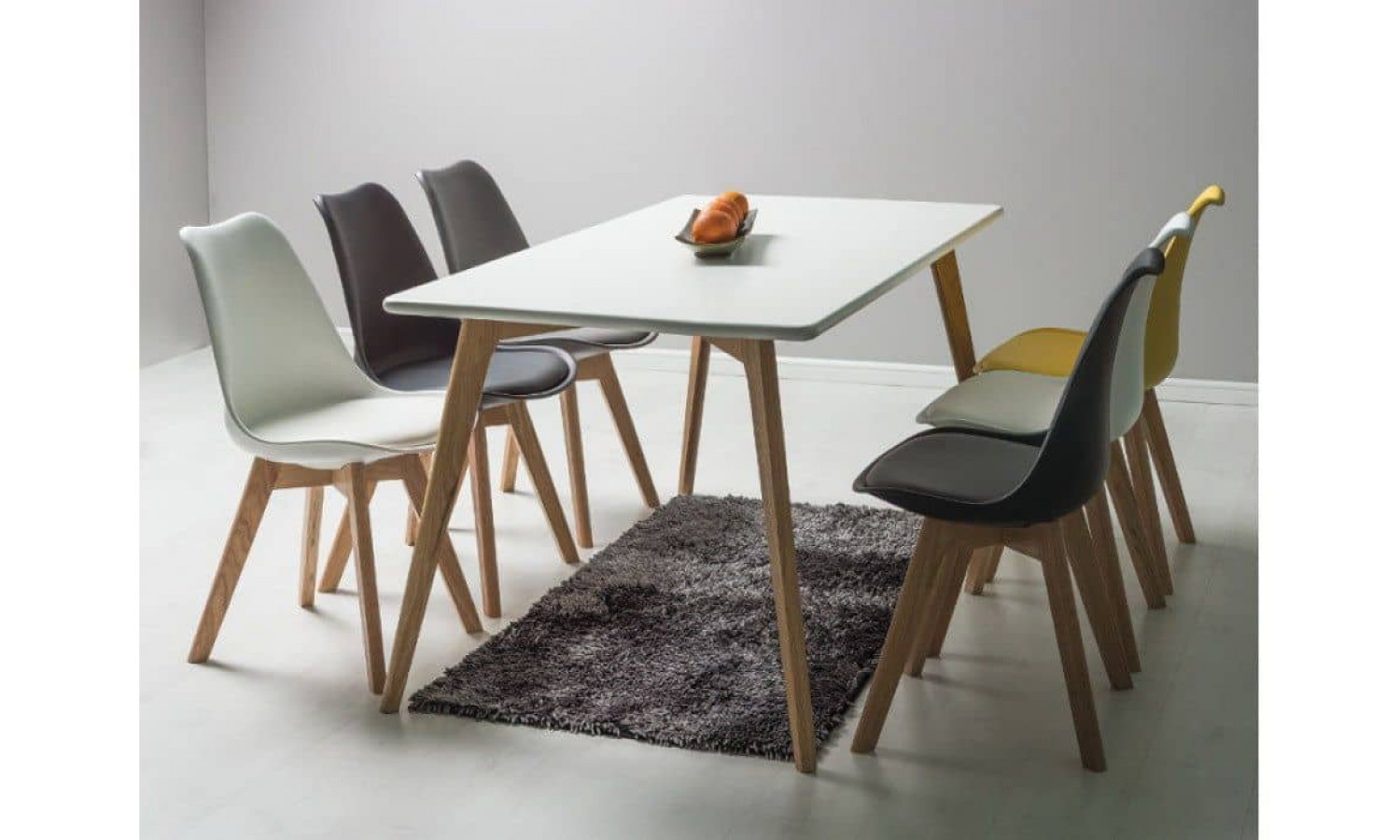 Стул Eames Bon серый