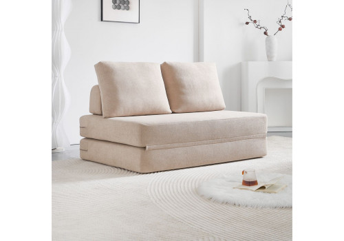 Диван Флекс двухместный раскладной бежевый – Bradex home